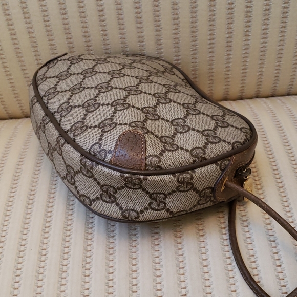 Gucci GG Web Coated Canvas Striped Crossbody Bag - Picture 6 of 14